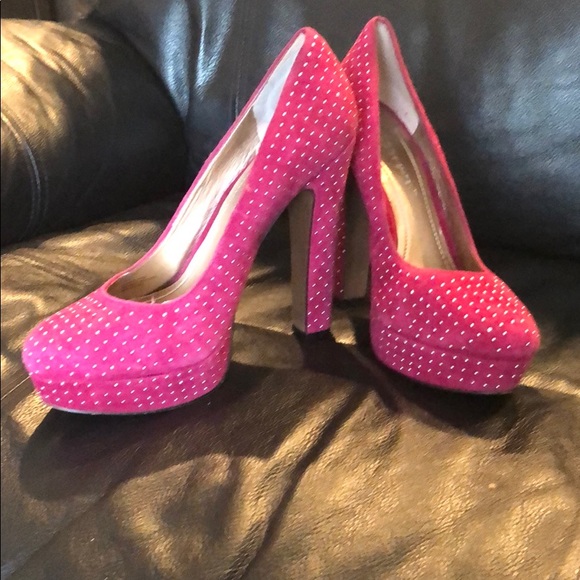 Studded chunky heels - Picture 2 of 3